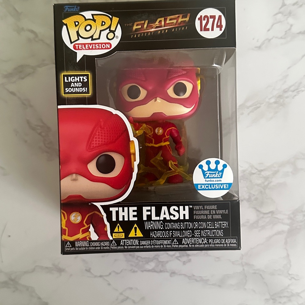 Funko Pop! The Flash Red and Yellow Figure